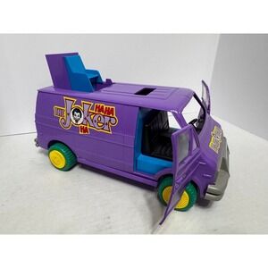 Joker Van DC Comics Batman 1990 Toy Biz Action Figure Vehicle vintage toy